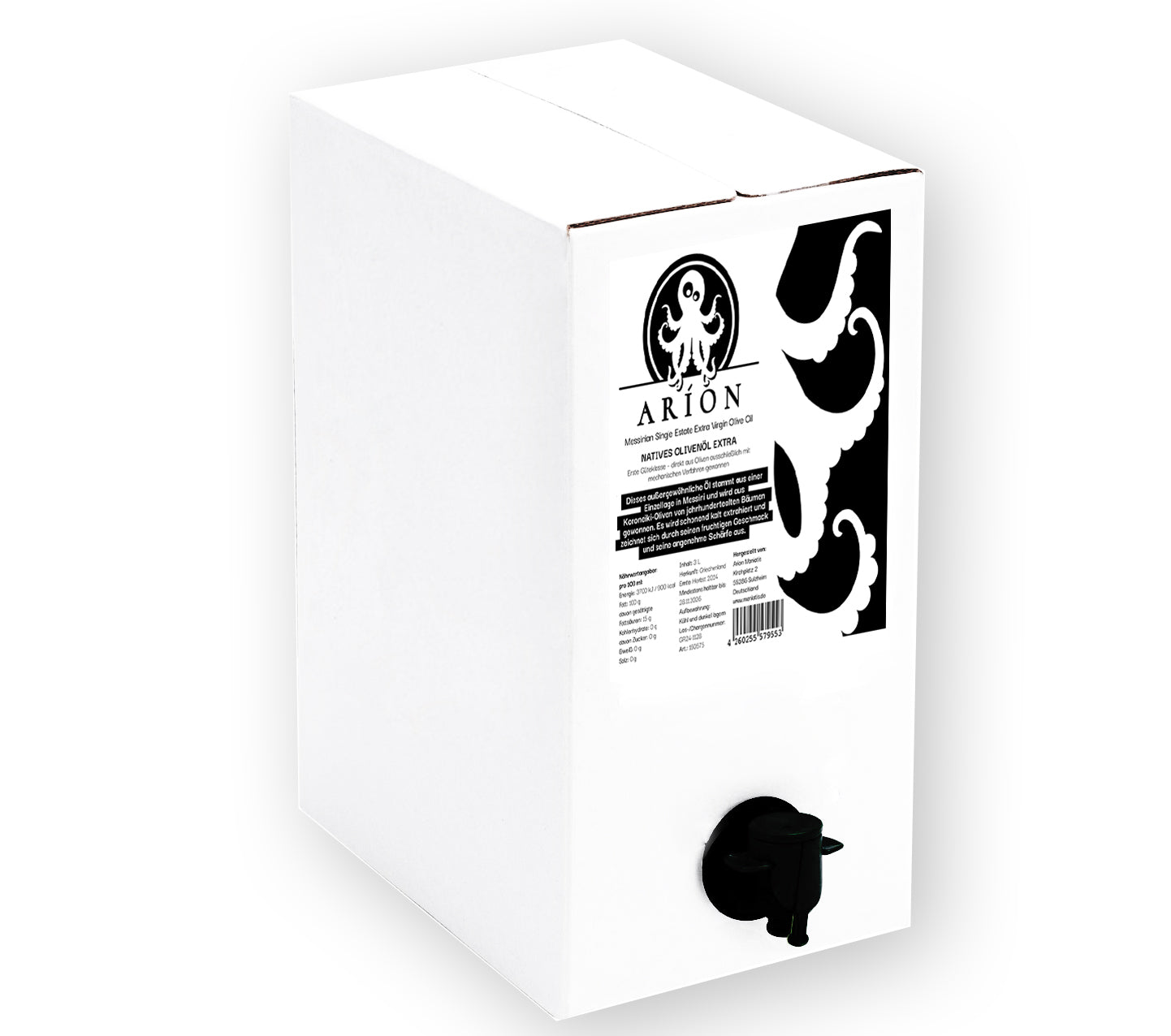 ARÍON Olivenöl Bag in Box 3L
